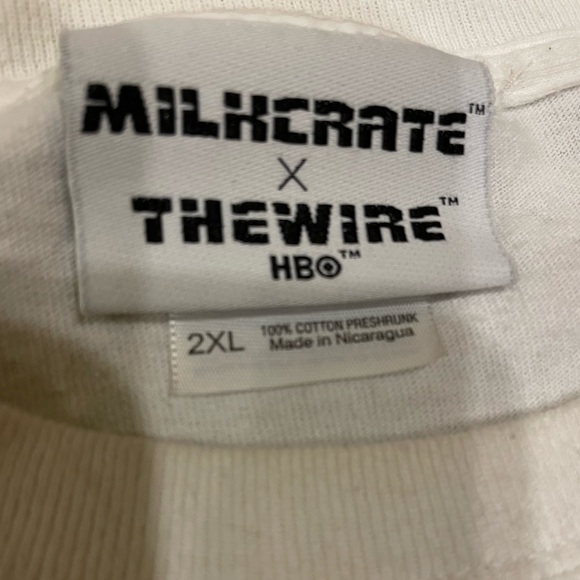 Rare 2009 HBO The Wire Tv Show Promo T-Shirt - Picture 3 of 4